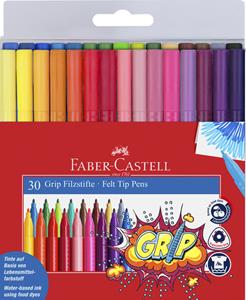 Faber Castell viltstiften Grip junior 3 mm 30 stuks