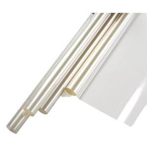 3x Rollen transparante folie inpakpapier/cadeaupapier 70 x 500 cm -