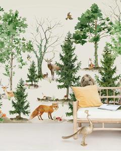 Creative Lab Amsterdam Forest Life Mural 200 cm x 280 cm