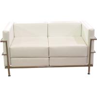 PIQUERAS Y CRESPO Sofa Tarazona similpiel weiss