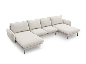 Cosmopolitan Design | Hoekbank Vienna Black links & rechts