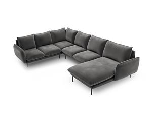 Cosmopolitan Design | Hoekbank Vienna Gold links velvet