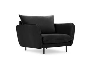 Cosmopolitan Design | Fauteuil Vienna Black velvet