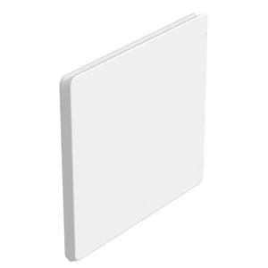 Sub Kronos infrarood paneel 585x585mm 300w mat wit, glas mat wit