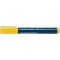 Schneider Marker  Maxx 130 Permanent Ronde Punt Geel