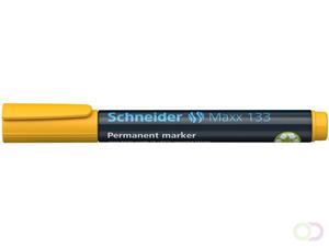 Schneider Marker  Maxx 133 Permanent Beitelpunt Geel