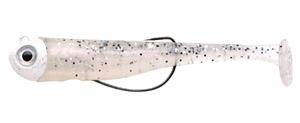 Spro Gutsbait UV 95 - Shad - Salt & Pepper- 10g - Haakmaat 2/0