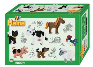 HAMA Midi Giftbox Small World Farm Animals