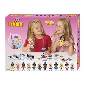 Hama Bügelperlen midi , Anziehpuppen, , Geschenkpackung