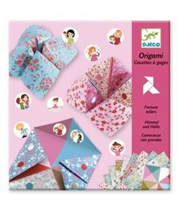 DJECO Origami - Happertje Bloemen van  roze