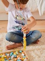 VERTBAUDET Vat met houten kralen meerkleurig