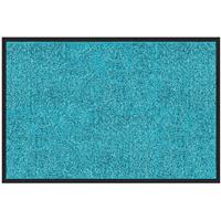 FLOORDIREKT Schmutzfangmatte Rhine Türkis 90 x 300 cm