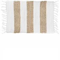 HOMEMAISON Badematte SAGANE, Jute/Polyester, 50 x 80 cm