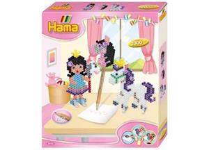 Hama Strijkkralen 3D Set Pony en Prinses 2000 Stuks