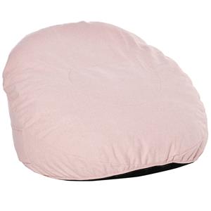 HOMCOM zitzak opblaasbare sofa vloer fauteuil gewatteerd zitkussen met 2 zijvakken wasbaar voor woonkamer ligstoel slaapkamer polyester stof