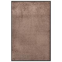 vidaxl Deurmat 80x120 cm bruin