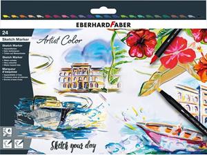 Eberhard Faber sketchmarkers Artist Color 0,8 mm 16 cm 24 stuks