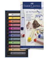 FABER-CASTELL Softpastellkreiden STUDIO QUALITY, 12er Etui