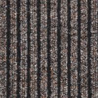 VidaXL Deurmat 40x60 cm gestreept beige