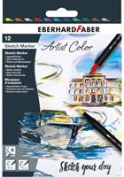 Eberhard Faber sketchmarkers Artist Color 0,8 mm 16 cm 12 stuks