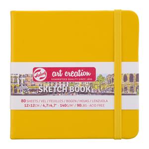 royaltalens Royal Talens Art Creation Schetsboek Golden Yellow - 12 x 12 cm - 140 gram