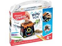 Maped Creativ Mini Box kleuren op velours, knutselkoffer