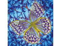 Pipoos Diamond Dotz - 30x30 cm - vlinder