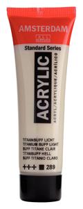 Talens Amsterdam Acrylverf 20 ml - Titaanbuff licht 289