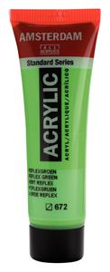 Talens Amsterdam Acrylverf 20 ml- Reflexgroen 672