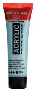 Talens Amsterdam Acrylverf 20 ml- Hemelsblauw licht 551