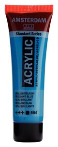 Talens Amsterdam Acrylverf 20 ml- Briljantblauw 564