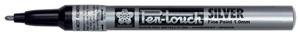 Sakura paint Marker Pen-Touch punt van 1 mm, zilver