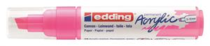 5 x Edding Acrylmarker edding 5000 breit neonpink