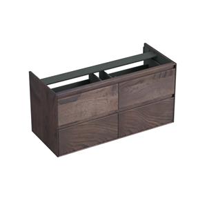 Forzalaqua Reno 2.0 badmeubel 120x51x60cm 4 laden top open eiken charcoal 8072250