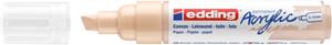 5 x Edding Acrylmarker edding 5000 breit warmbeige