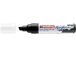 Edding Acrylic marker breed zwart