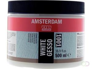 Amsterdam witte gesso, fles van 500 ml