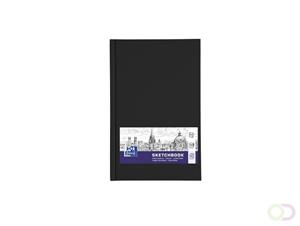 Oxford Skizzenbuch Hardcover, DIN A5, 96 Blatt, schwarz