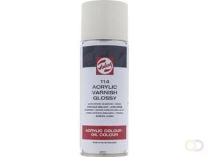 Talens acrylvernis glanzend, spray van 400 ml