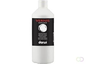 Darwi acrylvernis glanzend, flacon van 500 ml