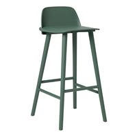 Muuto Nerd Barhocker Grün 75 cm