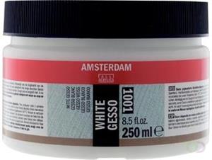 Amsterdam witte gesso, fles van 250 ml