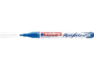 10 x Edding Acrylmarker edding 5300 fein enzianblau