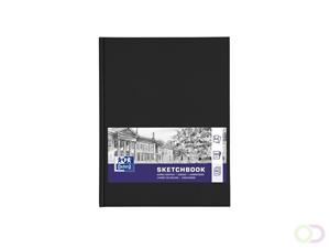 Oxford Skizzenbuch Hardcover, DIN A4, 96 Blatt, schwarz