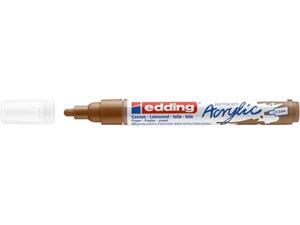 10 x Edding Acrylmarker edding 5100 medium haselnuss