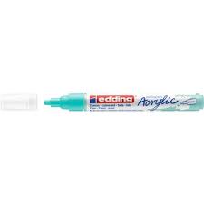 Edding Acrylic marker medium opulent turquois