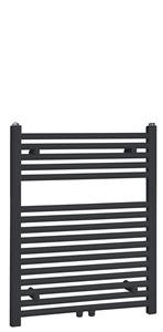 Best Design Zero badkamer radiator 77x60cm mat zwart