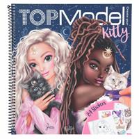 TOPModel kleurboek Moonlight 20,7 x 22,2 cm blauw 4-delig