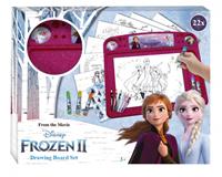 tekenbord set Frozen II 40 x 32 cm papier 22 delig