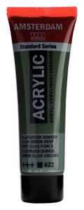 Talens Amsterdam Acrylverf 20 ml- Olijfgroen donker 622